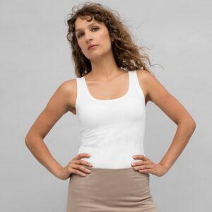 Sohang Yoga topp - Hvit
