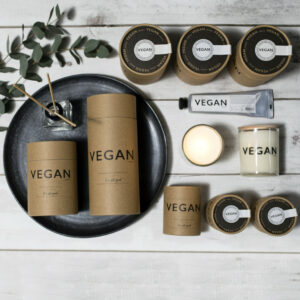 Vegan Duftlys - Sitrongress, liten