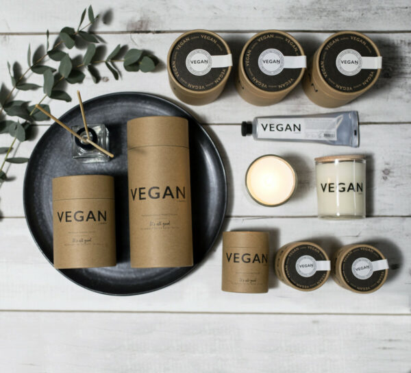 Vegan Duftlys - Sitrongress, stor