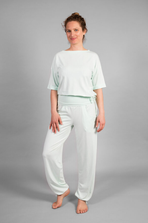 SALG 50%: Yoga bukse Lilii Loose Fit Pants - Mint