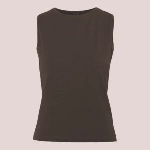 All day tank top - kastanje