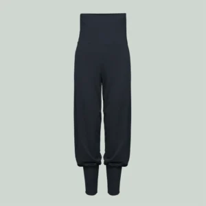 Baggy yogabukse Mørk marine