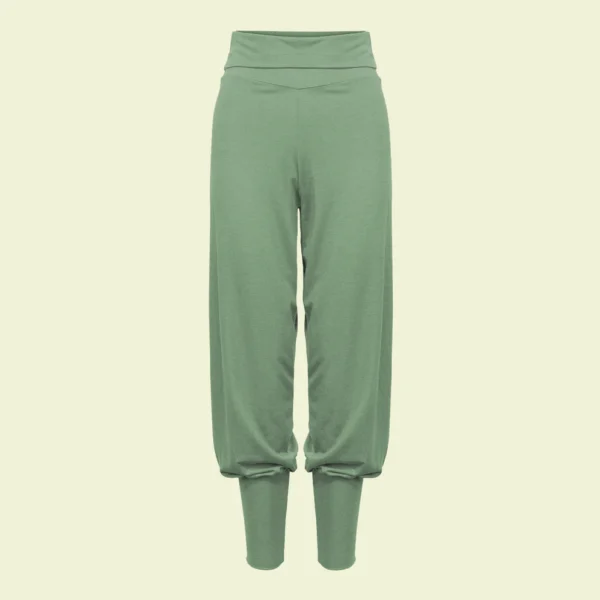 Baggy yogabukse Pistasj - Bilde 3