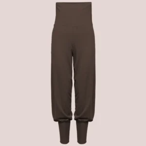 Baggy yogabukse Kastanje