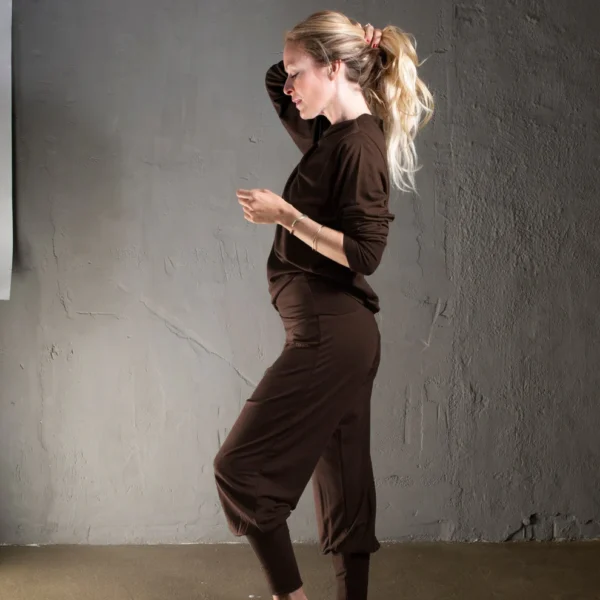 Grace genser - kastanje - Bilde 2